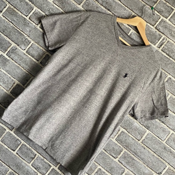 Grey Polo Ralph Shirt - Picture 3 of 4